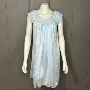 Vintage Gilead Blue Nursing Nightgown